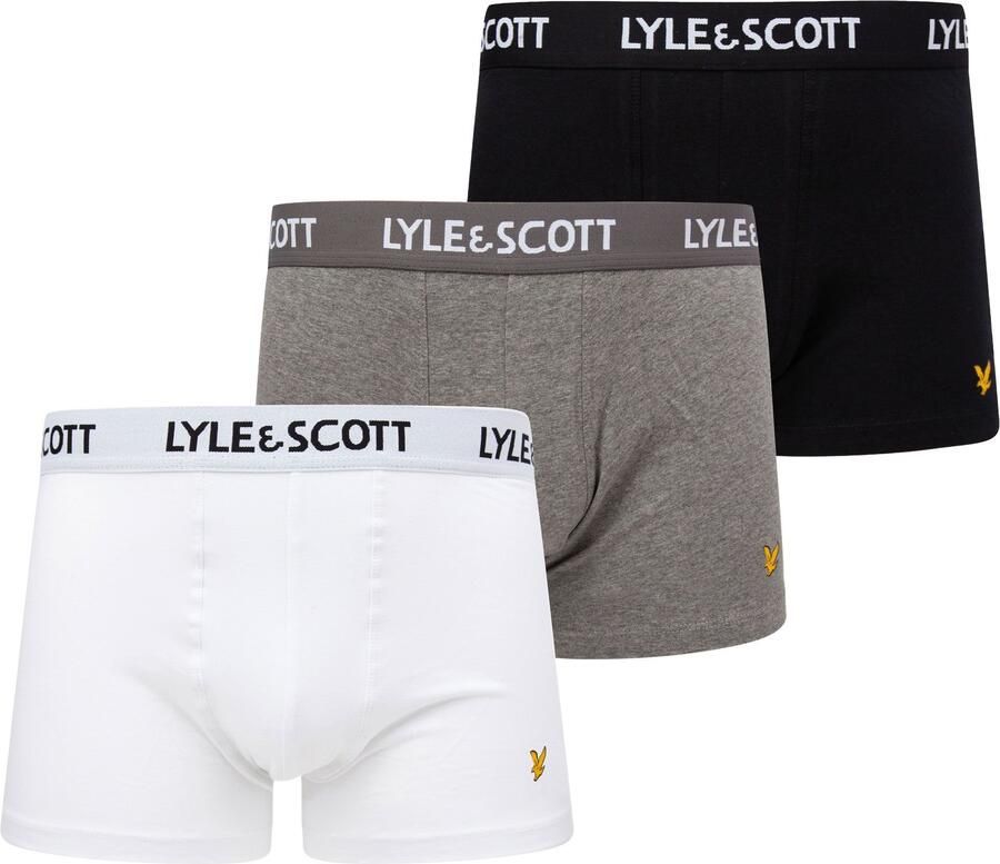 Lyle & Scott Katoenen Elastaan Ondergoed voor Heren Multicolor Heren
