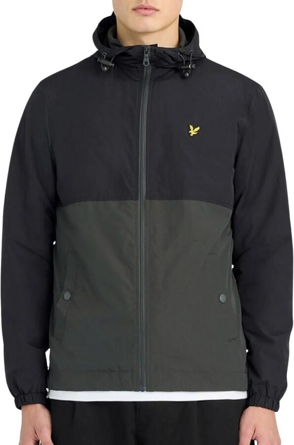 Lyle & Scott Windjack Lyle & Scott Colourblock jas met ritssluiting
