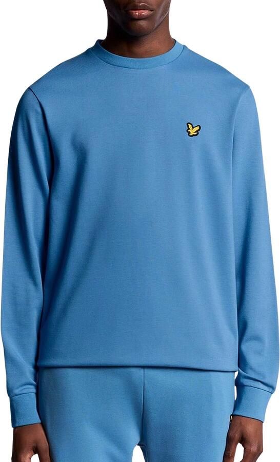 Lyle & Scott Crew Neck Fly Fleece Sweater Heren