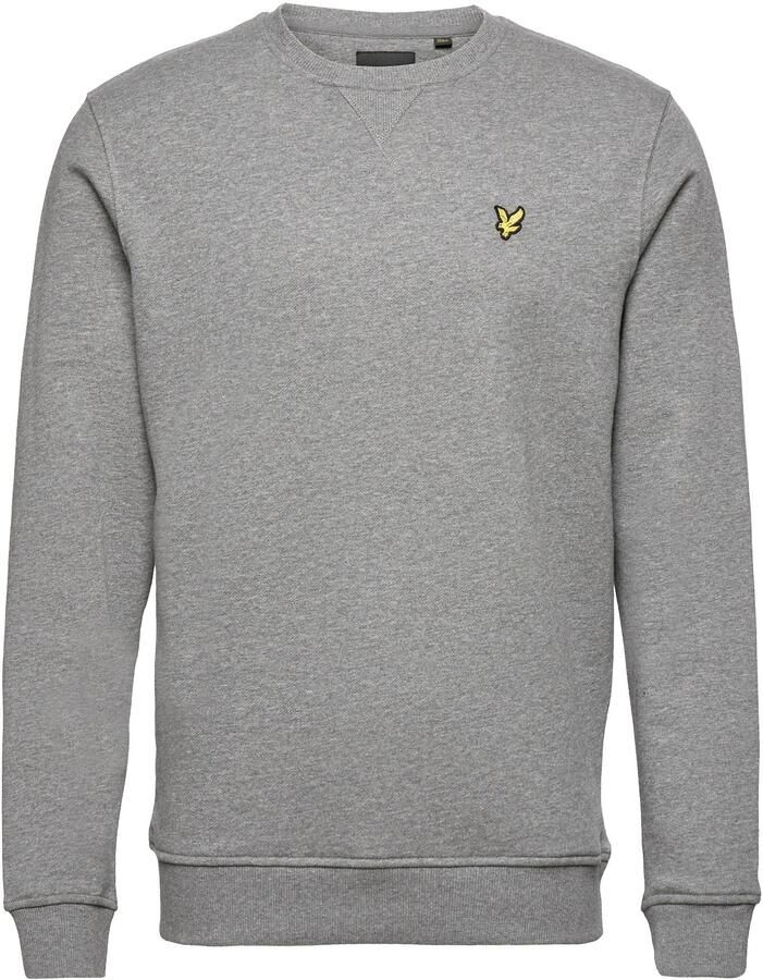 Lyle & Scott Sweater Lyle & Scott ML424VOG CREW NECK-T28 MID GREY MARL - Foto 6