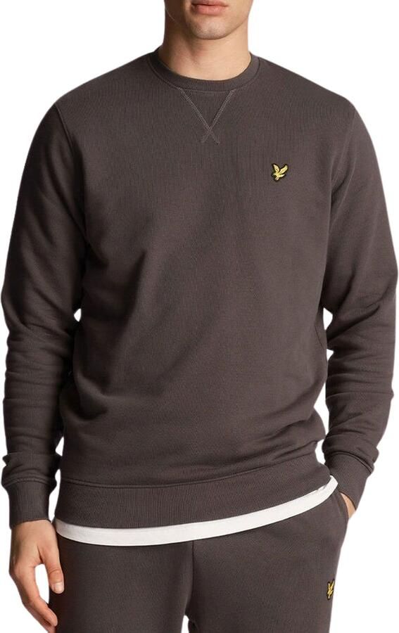 LYLE & SCOTT Heren Truien & Vesten Crew Neck Sweatshirt Grijs - Foto 7