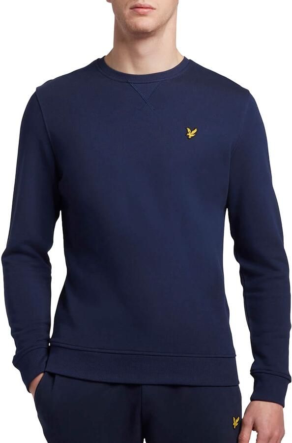 LYLE & SCOTT Heren Truien & Vesten Crew Neck Sweatshirt Donkerblauw - Foto 14