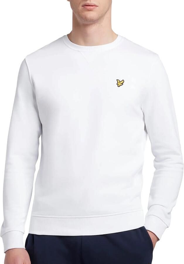 Lyle & Scott Klassieke Katoenen Hoodie met Kangoeroezak White Heren - Foto 5
