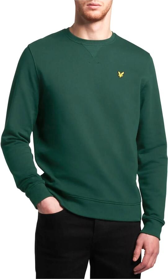 Lyle & Scott Sweaters Lyle & Scott Lyle Scott Trui Donker Groen - Foto 15