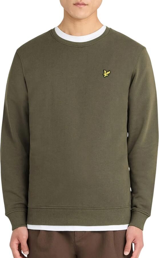 Lyle & Scott Sweater Lyle & Scott ML424VOG CREW NECK-X569 KHAKI ASH - Foto 3