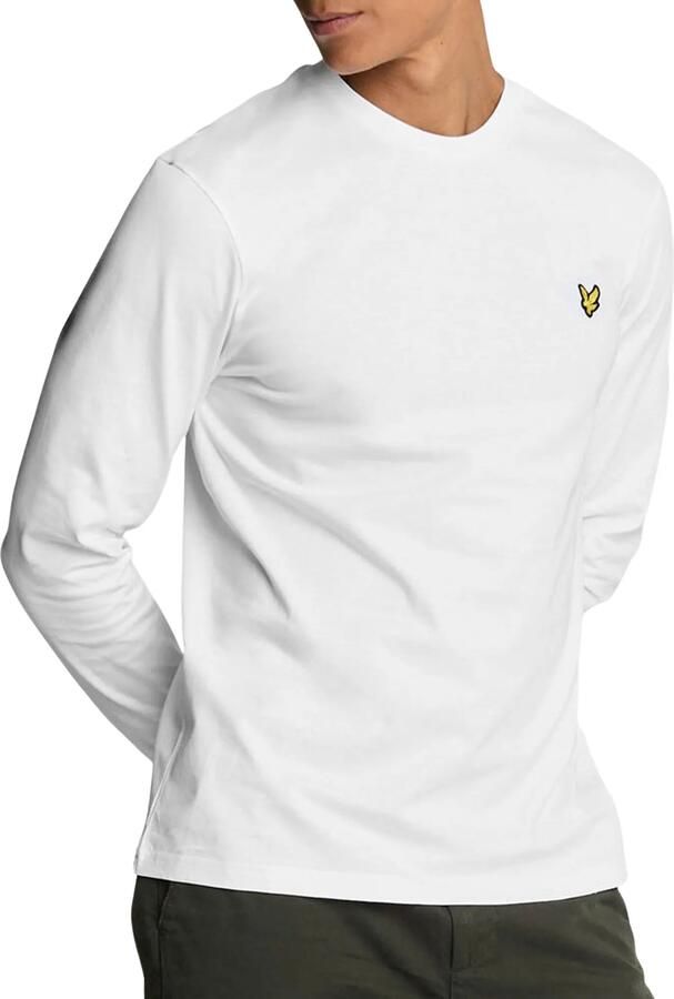 Lyle & Scott T-shirt Lyle & Scott TS512VOG L S T-SHIRT-626 WHITE