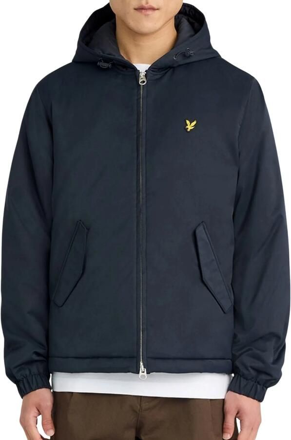 Lyle & Scott Blazer Lyle & Scott Gewatteerde jas met capuchon en ritssluiting