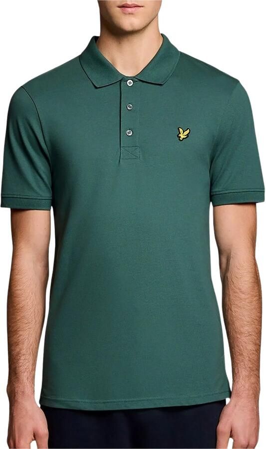Lyle & Scott T-shirt Lyle & Scott Poloshirt Everglade Groen