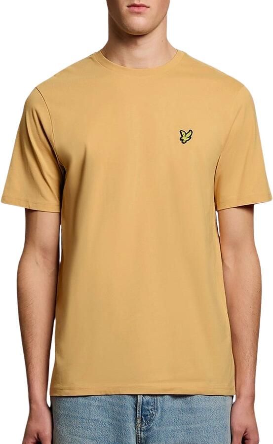Lyle & Scott T-shirt Lyle & Scott T-shirt Honeycomb Oranje - Foto 9