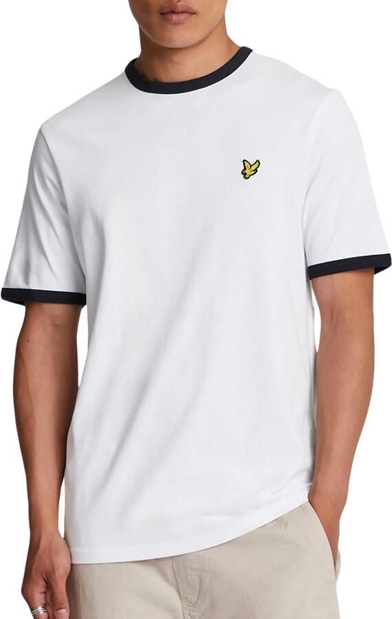 Lyle & Scott T-shirt Korte Mouw Lyle & Scott Ringer T-shirt - Foto 3