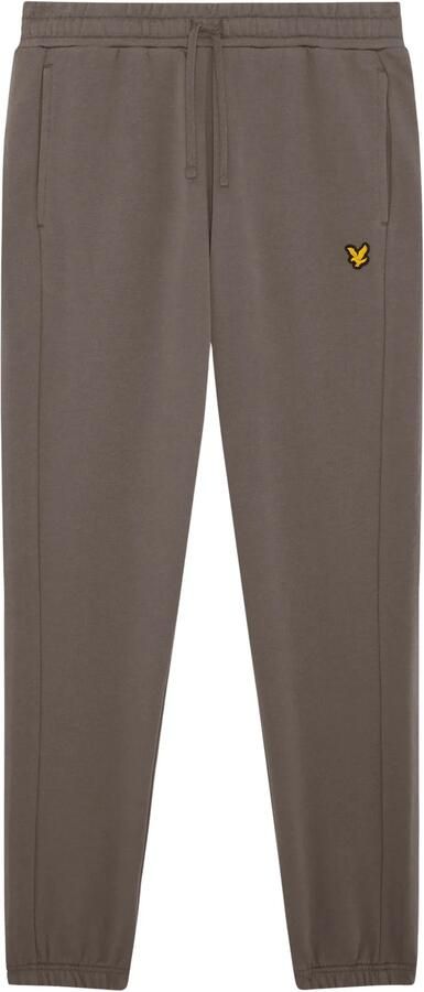 LYLE & SCOTT Heren Broeken Slim Sweatpant Taupe - Foto 5
