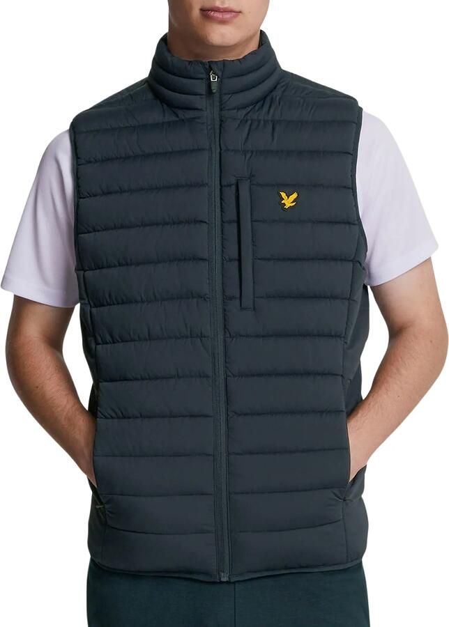 Lyle & Scott Stretch Lightweight Quilted Bodywarmer Heren