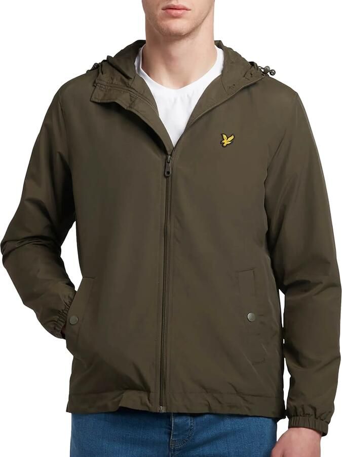 Lyle & Scott Trainingsjack Lyle & Scott Doorgestikt jack met capuchon - Foto 3