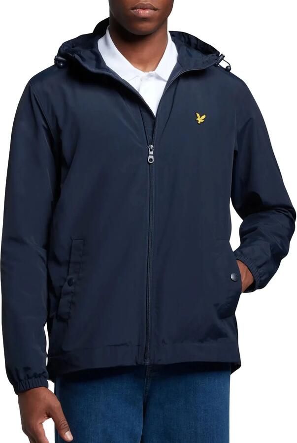 Lyle & Scott Veelzijdige Hoodie Jas van Lichtgewicht Nylonmix Blue Heren - Foto 3