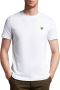 Lyle & Scott Luxe T-Shirt Organisch Katoen Regular Fit White Heren - Thumbnail 4