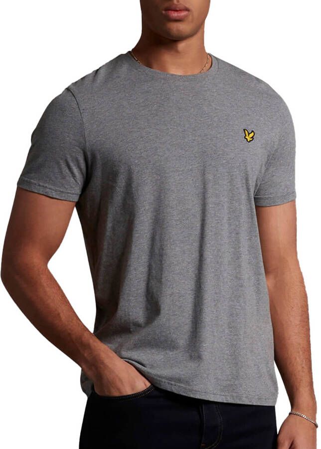 Lyle & Scott T-shirt Korte Mouw Lyle & Scott Effen T-shirt van biologisch katoen