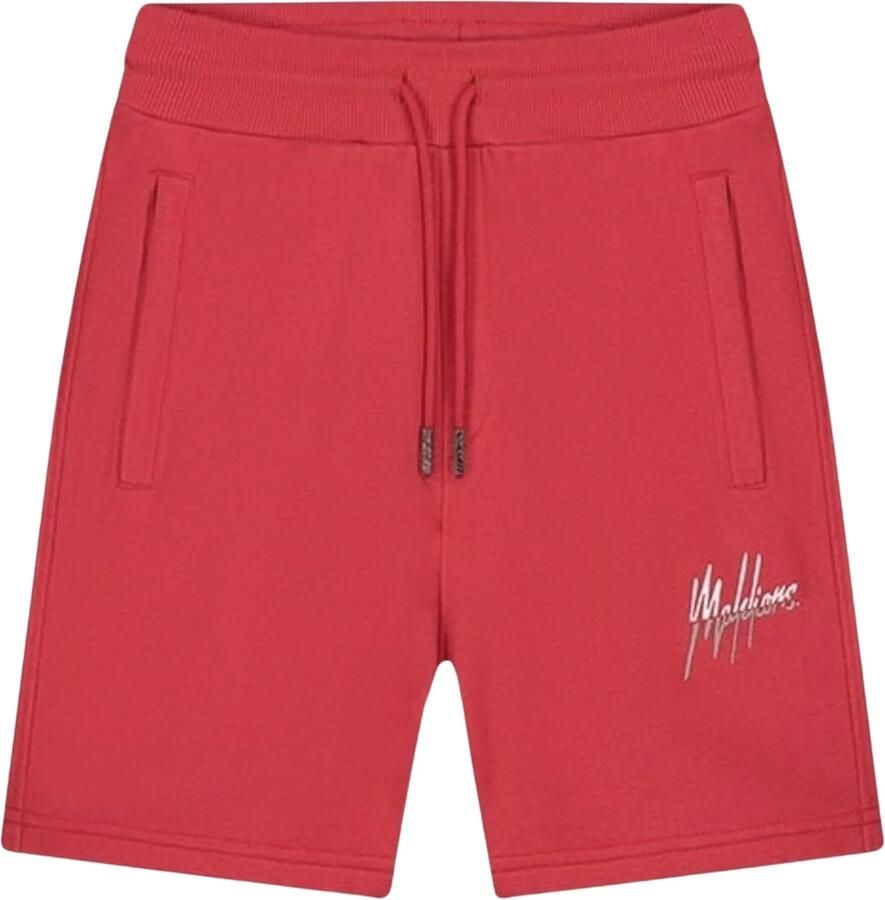 Malelions Split shorts rood Herenlions Red Heren