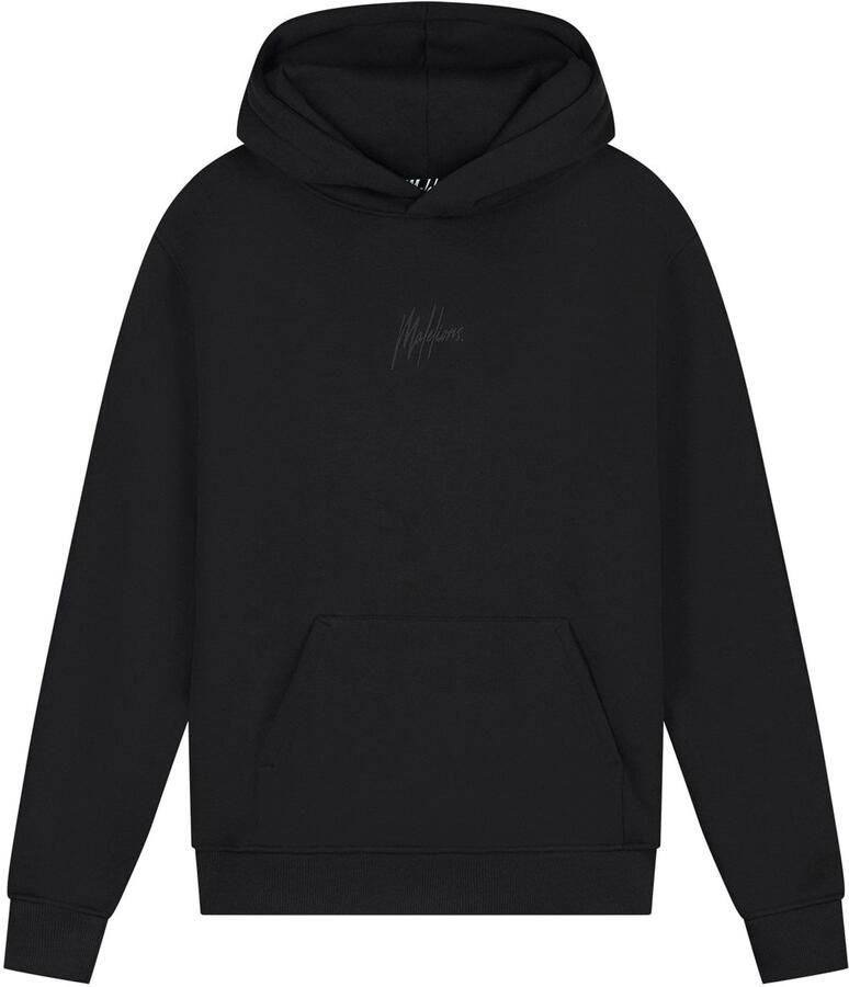 Malelions Striped Signature Hoodie Heren