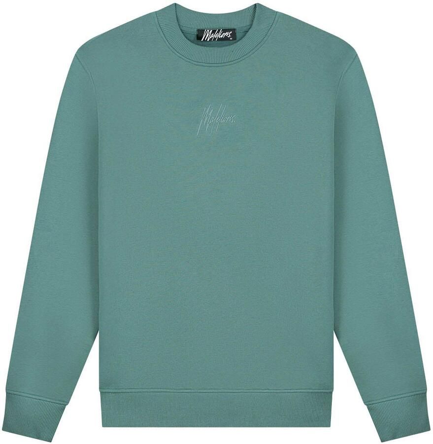 Malelions Striped Signature Sweater Heren