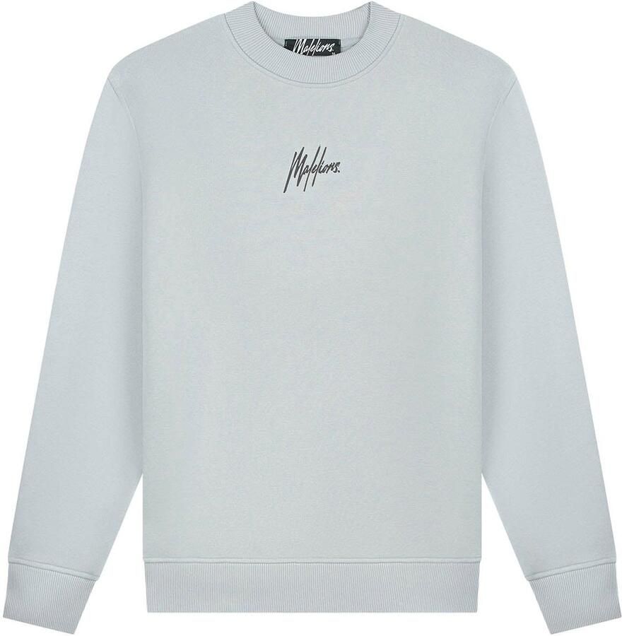 Malelions Striped Signature Sweater Heren