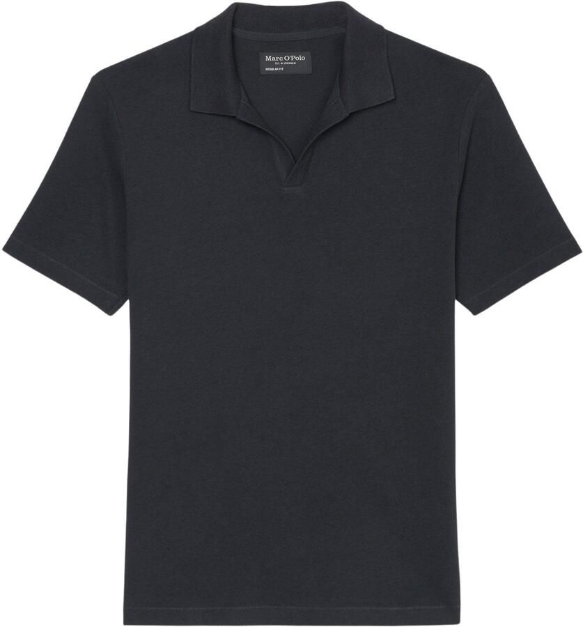 Marc O'Polo Regular Cotton Linnen Mix Polo Heren