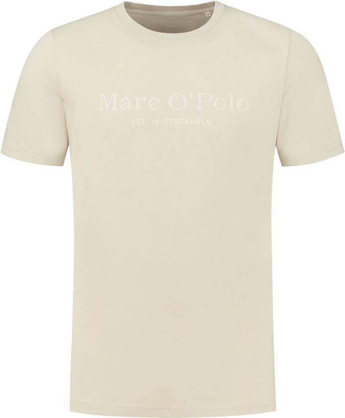 Marc O'Polo T-shirt met labelprint