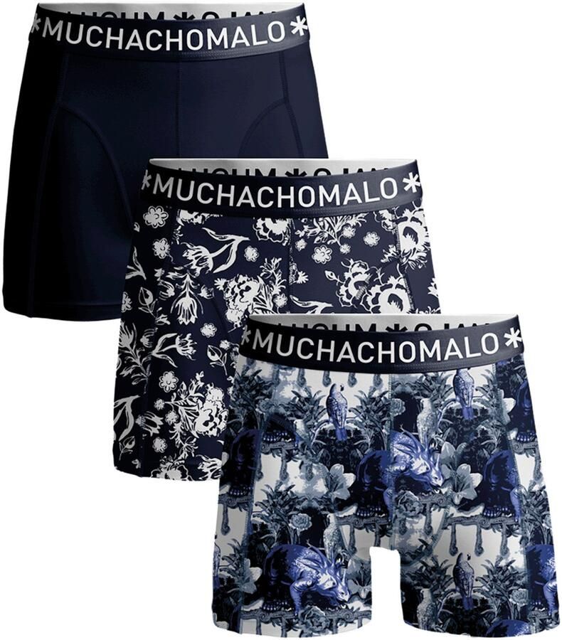 Muchachomalo Floraldino Boxershorts Heren (3-pack)