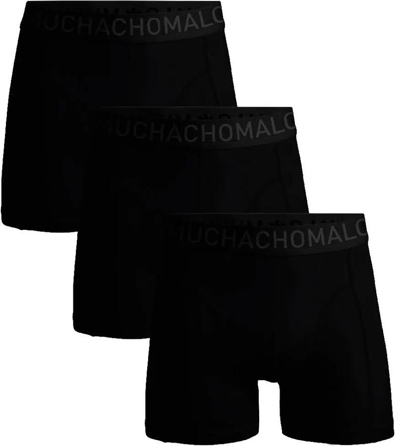 Muchachomalo Microfiber Solid Boxershorts Heren (3-pack)