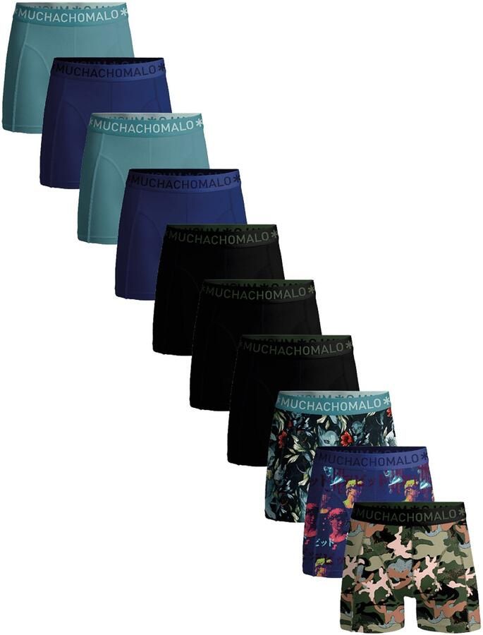 Muchachomalo Solid Boxers Heren (10-pack)