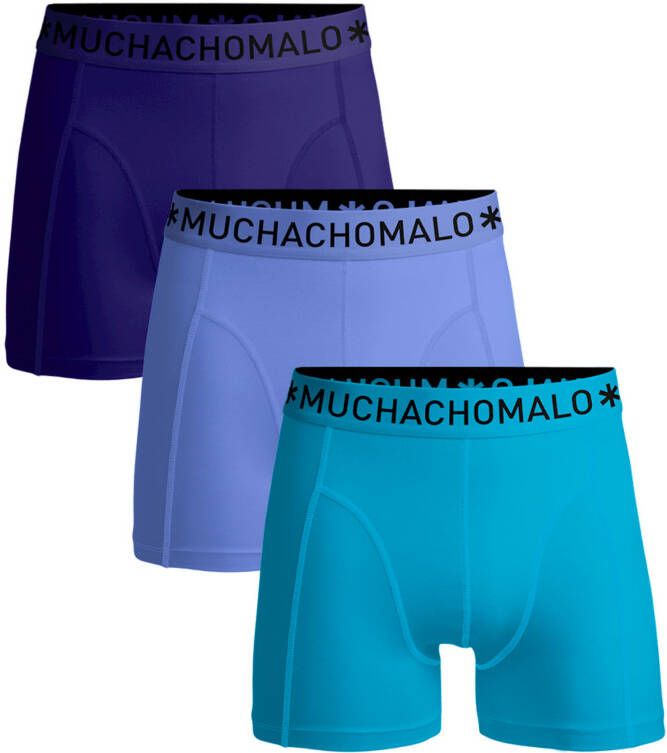Muchachomalo Solid Boxers Heren (3-pack)
