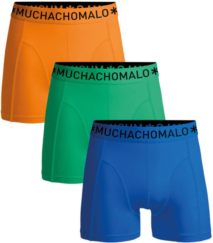 Muchachomalo Solid Boxers Heren (3-pack)