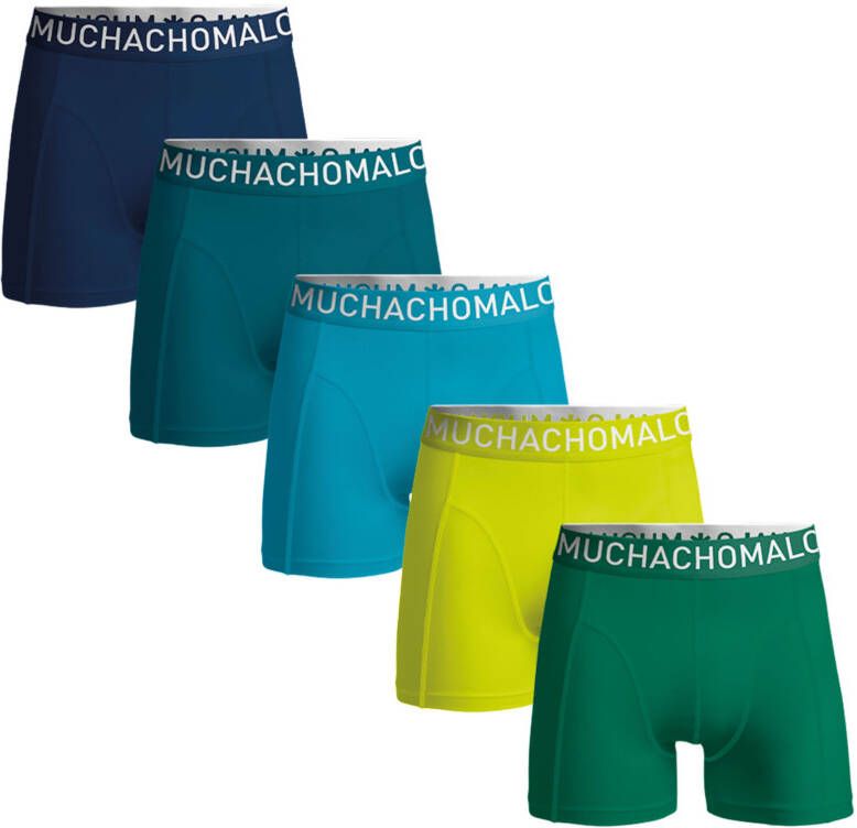 Muchachomalo Solid Boxers Heren (5-pack)