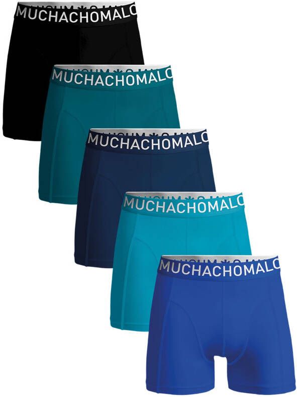 Muchachomalo Solid Boxers Heren (5-pack)