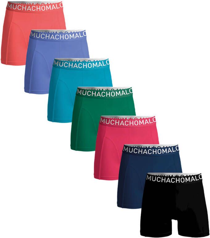 Muchachomalo Solid Boxers Heren (7-pack)