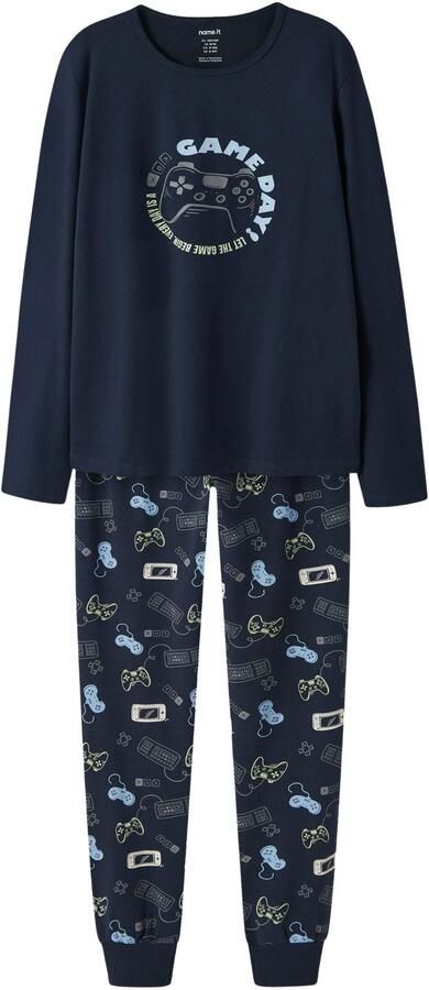 NAME IT KIDS pyjama donkerblauw