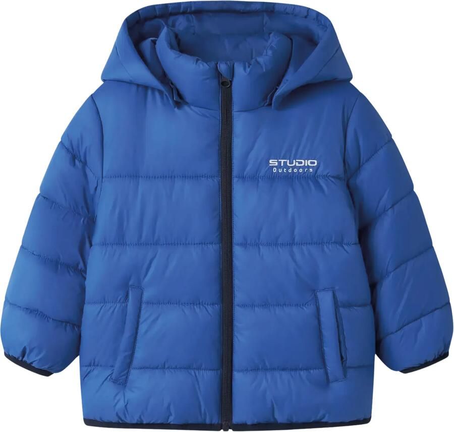 NAME IT MINI pufferjas blauw - Foto 2