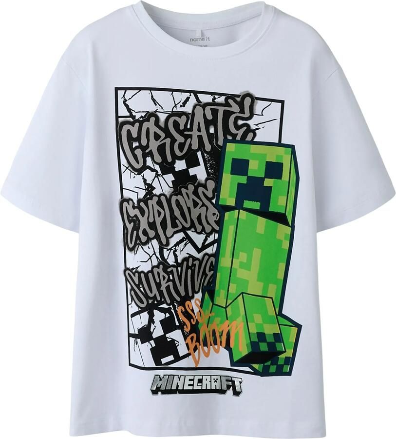 Name it Mase Minecraft Regular T-shirt Junior