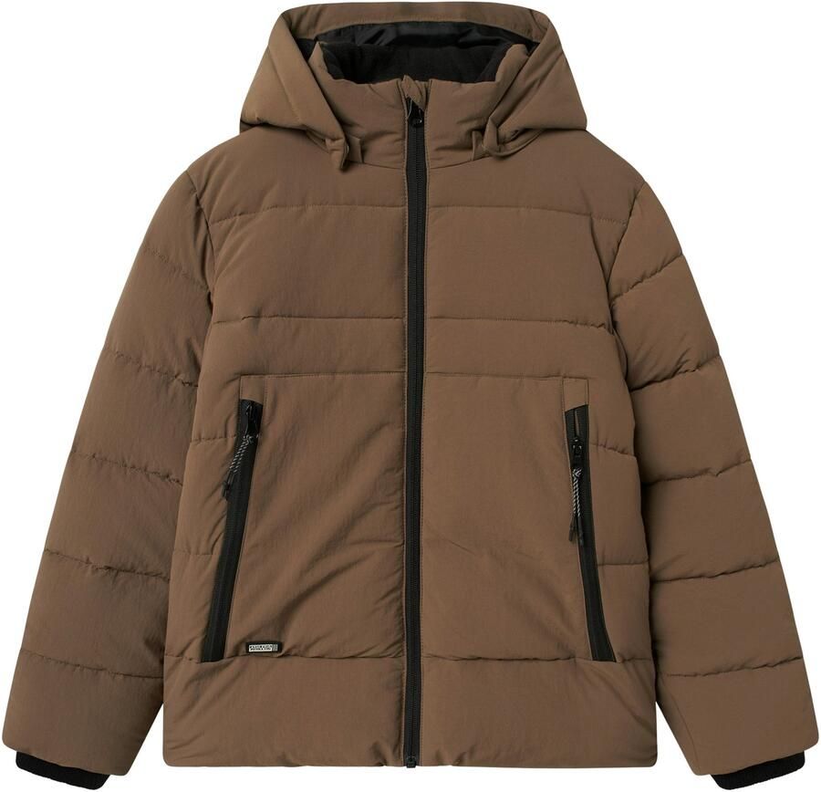 NAME IT KIDS gewatteerde jas bruin - Foto 2