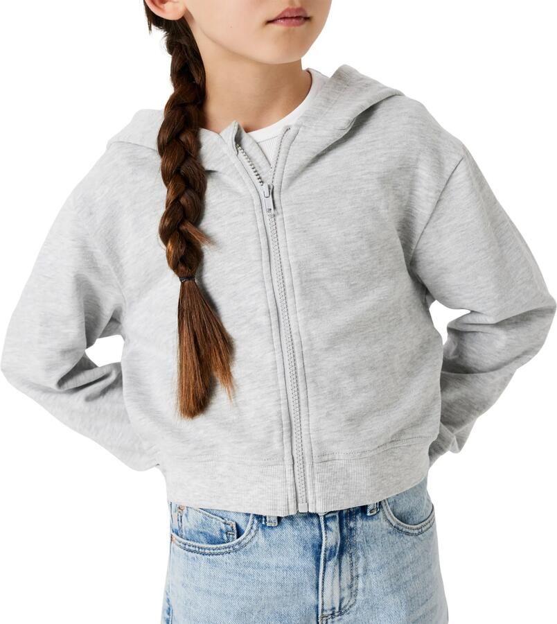 Name It Capuchonsweatvest NKFMILLE SHORT NREG SWE CARD WH UNB NOOS