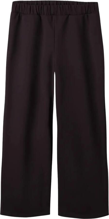 NAME IT KIDS wide leg regular casual broek donkerbruin