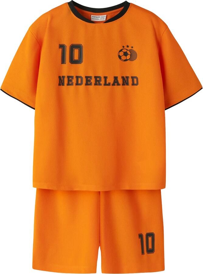 Name it Nederland WK2026 Shirt en Short Set Junior