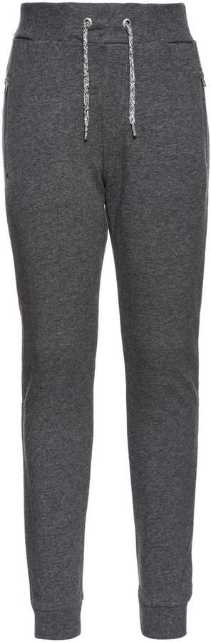 Name it KIDS broek NKMHONK donkergrijs melange Sweat Melée 104 - Foto 9