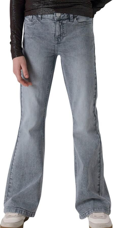 NAME IT KIDS NKFPOLLY flared jeans grijs - Foto 4