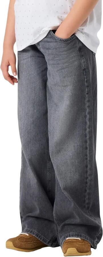 NAME IT KIDS wide leg jeans NKFROSE grey denim - Foto 3