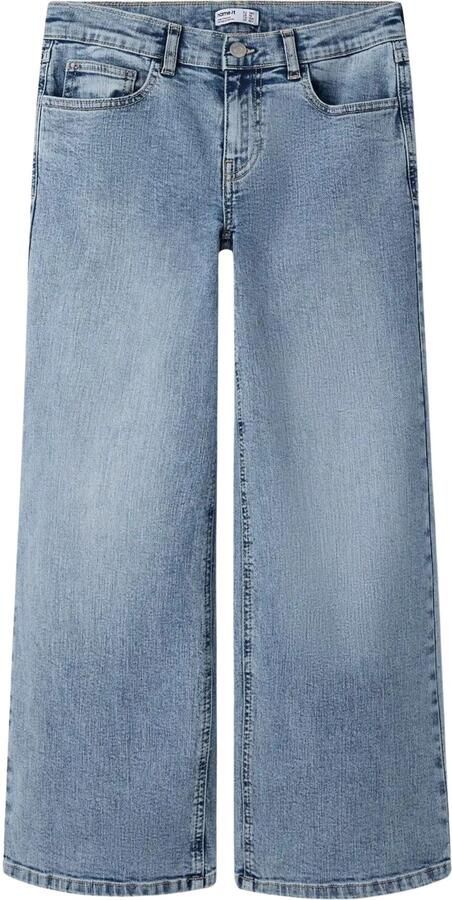 NAME IT KIDS NKFROSE wide leg jeans middenblauw - Foto 3