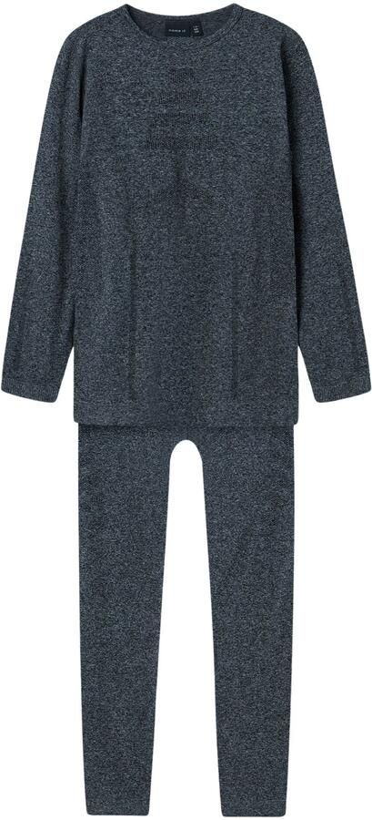 Name it Silver Seamless Baselayer Pyjama Junior