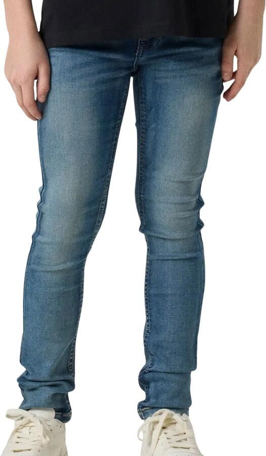 Name it KIDS slim fit jeans NKMTHEO denim blue Blauw Jongens Jog denim 104 - Foto 11