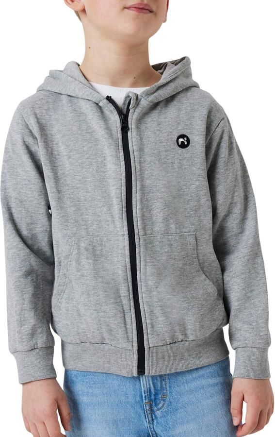 Name It Capuchonsweatvest NKMVIMO LS SWEAT CARD BRU NOOS - Foto 1