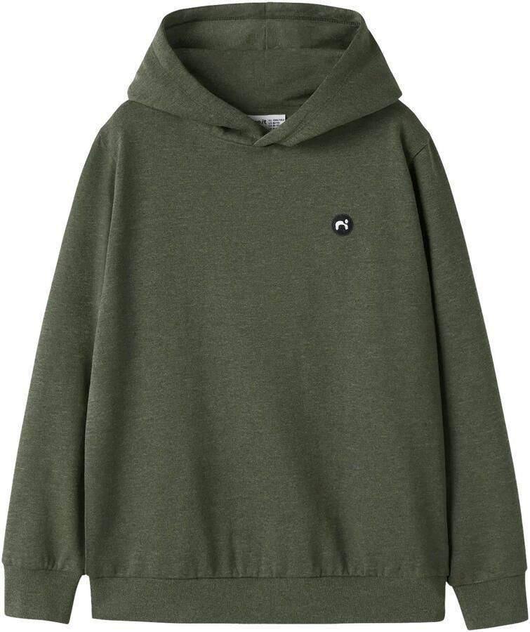 NAME IT KIDS sweat hoodie donkergroen