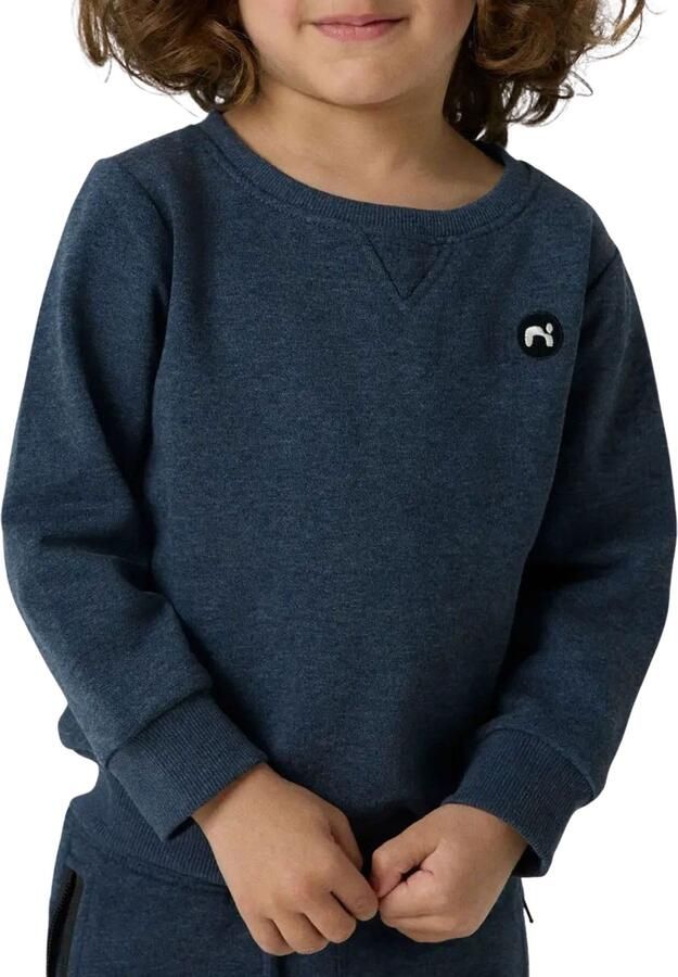 Name it MINI sweater NMMVIMO donkerblauw Effen 110 - Foto 4